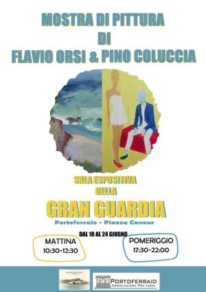 Mostra di pittura di Flavio Orsi e Pino Coluccia