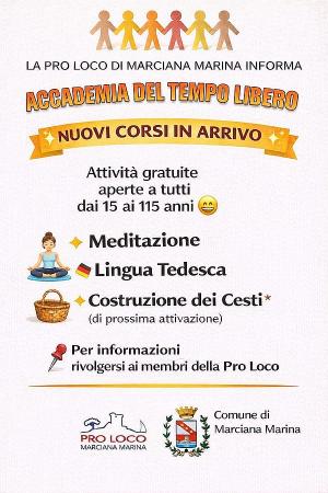 A Marciana Marina nuovi corsi gratuiti con l’Accademia del Tempo Libero