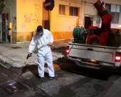 Disinfestazione nel centro storico di Portoferraio nella notte tra il 21 e il 22 maggio