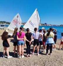 Progetto Vela a Scuola nelle scuole elementari di Portoferraio