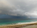 I colori del fronte temporalesco a Portoferraio