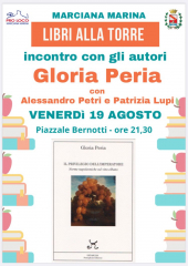 "Libri alla Torre", il 19 agosto appuntamento con Gloria Peria