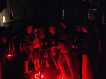 Una serata con il naso all’insù