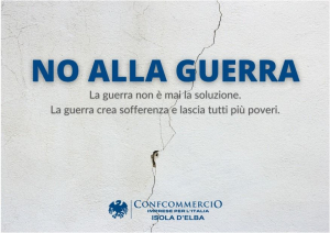 Confcommercio dice NO alla guerra