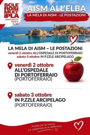 Le mele di AISM tornano a Portoferraio