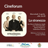 Cineforum in biblioteca a Campo: il 3 aprile “La stranezza"