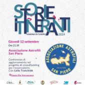 Per l'ultimo appuntamento con Storie Itineranti incontro con gli Astrofili di San Piero