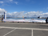 Anche i sindacati di base a banchina per contestare l'arrivo della gasiera