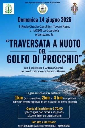 Traversata a nuoto golfo di Procchio