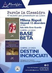A Parole in Clessidra Milena Rispoli con gli ultimi due volumi di "Gabriel - La Saga"
