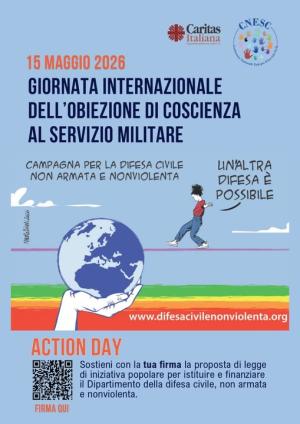 “Un’altra difesa è possibile”: raccolta firme per la difesa civile non armata