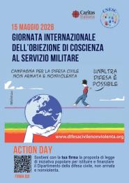 “Un’altra difesa è possibile”: raccolta firme per la difesa civile non armata