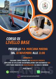 Corso di primo soccorso (livello base) a Marciana Marina