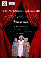 "VOTI DI CAPO", la replica il 16 maggio al Teatro Flamingo