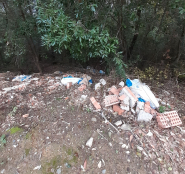 Fotonotizia: l'ennesima discarica a cielo aperto lungo la GTE