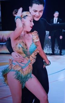 Ottima gara per Cosmin Cotruta e Giulia Bernardeschi all'Emilia International Dance