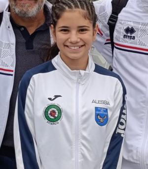 Il Grande Falco alla finale nazionale del Trofeo Coni con Alessia Grasso