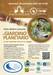 Il Giardino planetario e una manciata di semi in viaggio