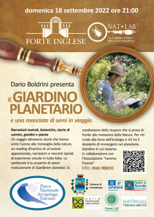 Il Giardino planetario e una manciata di semi in viaggio