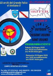 Gli Archi del Grande Falco ASD presentano le prime gare regionali Fitarco al campo di tiro con l'arco a Procchio