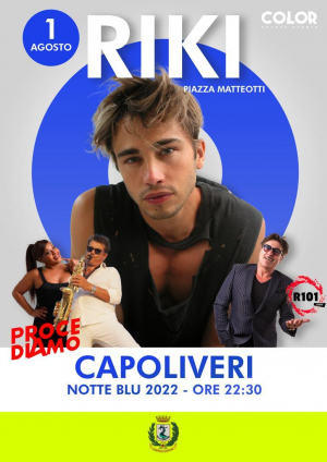 Tutto pronto a Capoliveri per la magica serata tinta di blu