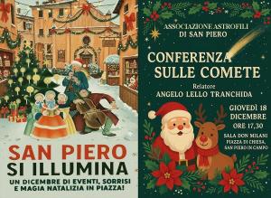 Conferenza sulle comete a San Piero in Campo