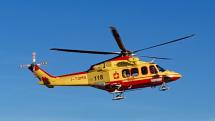 Cade dalla bici sul Monte Orello: 38enne soccorso con Pegaso