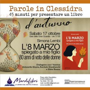 “L’8 Marzo spiegato a mio figlio”: doppio appuntamento con Simona Lembi