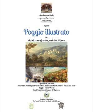 Poggio illustrato tra dipinti, case affrescate, cartoline d’epoca, inaugura stasera l&#039;esposizione