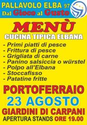 Sagra della Pallavolo Elba ai giardini di Carpani