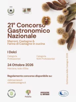 A Marciana la sfida dei dolci alle castagne: torna il concorso nazionale