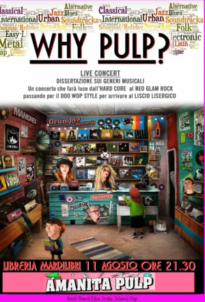 Gli Amanita Pulp in concerto a MardiLibri