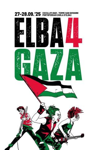 Il parco delle Terme di San Giovanni ospiterà ELBA4GAZA