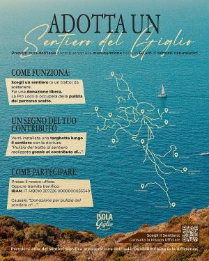 Adotta un sentiero del Giglio, l'iniziativa della Pro Loco