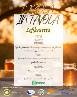 Secondo appuntamento con L’isola in tavola al ristorante La Scaletta di Marciana Marina