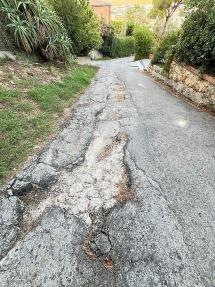Quelle voragini della strada del Brunello