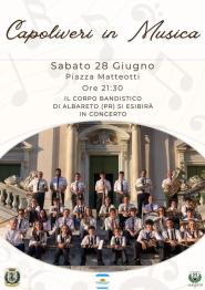 Il Corpo Bandistico di Albareto in concerto a Capoliveri
