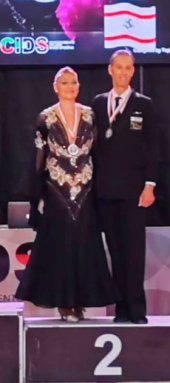 2° posto per Franco Ascione e Antonella Colli alla gara di danza sportiva CIDS Cup Toscana a Camaiore