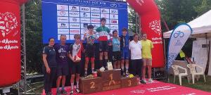 Podio tricolore per Niccolò Mauro nello short track
