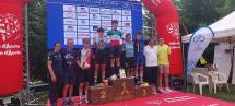 Podio tricolore per Niccolò Mauro nello short track