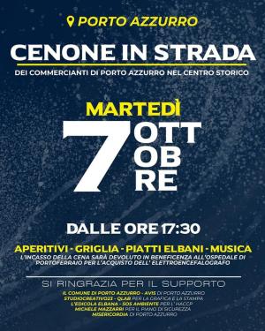 A Porto Azzurro &quot;Cenone in Strada&quot; a sostegno dell’ospedale elbano