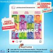 Il 22 giugno a Marciana Marina "GRAMSCIC" con Daniele Marmi, Guglielmo Favilla e Paolo Cioni