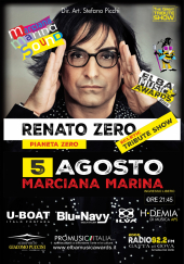 Stasera inizia il "Marciana Marina Sound Festival" con un omaggio a Renato Zero