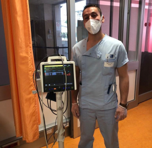 Il ringraziamento dell’Azienda USL Toscana nord ovest a Iacopo Bracciotti, l&#039;infermiere “salva-vita”