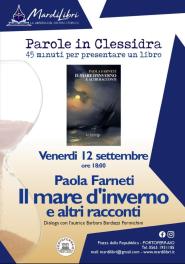 A Parole in clessidra "Il mare d'inverno e altri racconti" di Paola Farneti