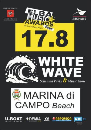 A Marina di Campo il &quot;White Wave&quot; Schiuma Party &amp; Music Show