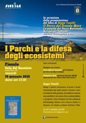 A Fiesole la presentazione de "Il Parco del Grande Mare" di Beppe Tanelli