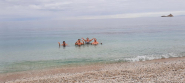 Fotonotizia - Tuffo di Befana: pochi ma buoni