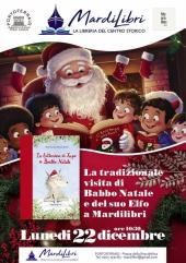 La tradizionale visita di Babbo Natale ed il suo elfo a MardiLibri