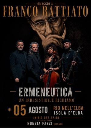 Rio Elba rende omaggio a Franco Battiato